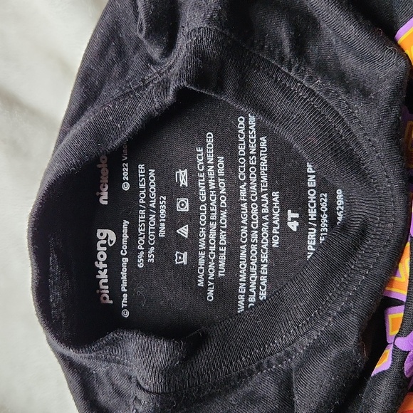 Halloween, Fall, Pajama, Longsleeve Shirts and Button-Up pj Set,  4/5T, Bundle - Picture 7 of 11